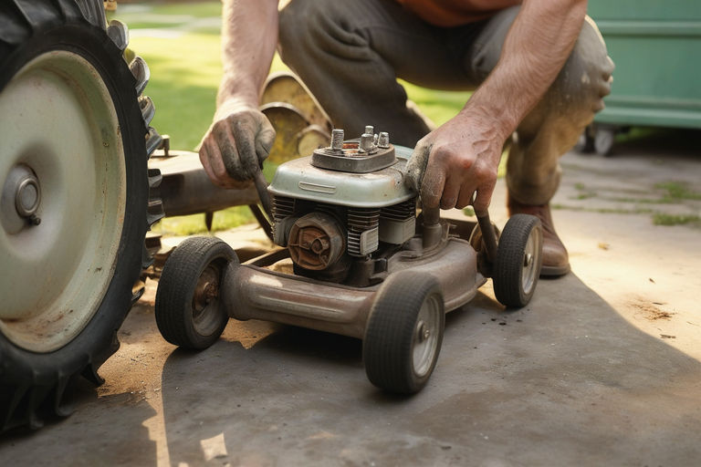 how to oil lawn mower air filter - common mistakes